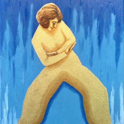 'Danse pure' / 2021 / Oel & Acryl / 30x20cm
