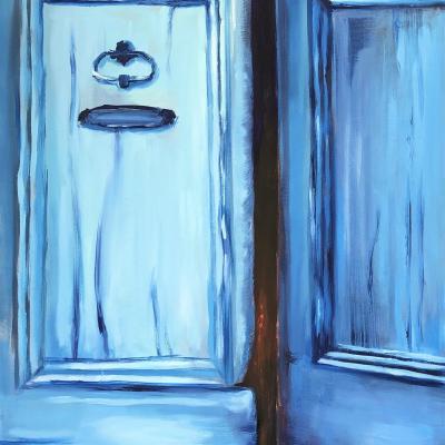 'Heute ist der 1.Tag meiner Zukunft' / 2021 / Oel / 100x50cm